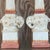Vintage Boho Glazed Terra Cotta Elephant Obelisks - a Pair For Sale - Image 11 of 14