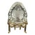 1980s Vintage Fabergé Clear Crystal Egg Paperweight – Signed & Numbered, Etched Monarch Crowns With Laurel Motif For Sale