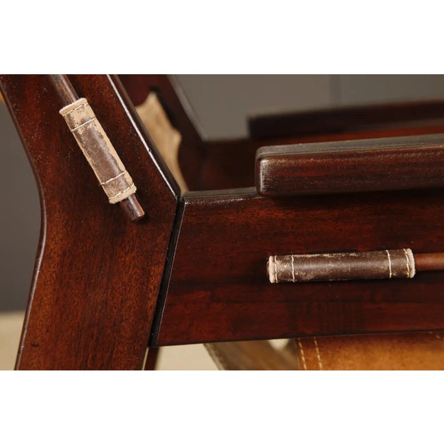 Sergio Rodrigues 'Kilin' Lounge Chairs in Rosewood & Leather, Oca, Brazil 1970s For Sale - Image 17 of 18