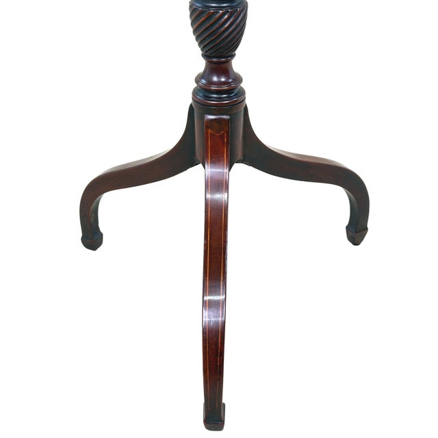 18th Century Georgian Mahogany Wine Table Kettle Stand, 1785 For Sale - Image 4 of 13