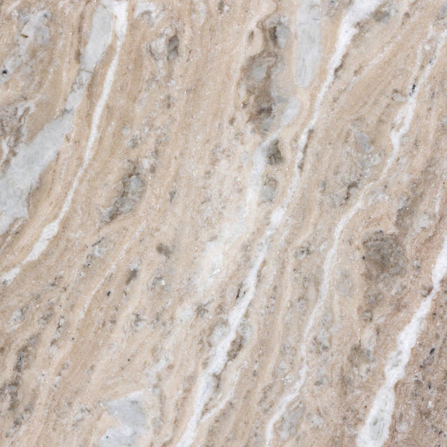 Four Hands Sophie End Table - Creamy Taupe Marble For Sale In Austin - Image 6 of 11