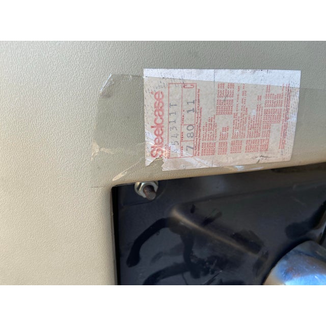 Steelcase 1980s Vintage Mid Century Modern 454 Steelcase Chair For Sale - Image 4 of 12