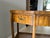 Drexel Vintage Drexel 3-Drawer Console Table / Buffet Server With Cane Shelf For Sale - Image 4 of 11