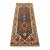 Heriz Runner 2’6” X 6’1” Blue Wool Tribal Hand-Knotted Oriental Rug For Sale