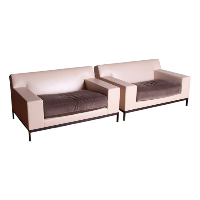 Pair of Christian Liaigre "Bouddha" Club Chairs For Sale