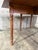 Brown Antique American Sheraton Cherry Drop Leaf Dining Table Rope Twist Legs 1830s For Sale - Image 8 of 11