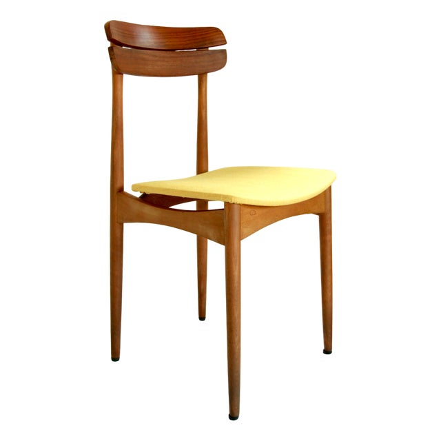 Mid-Century Scandinavian Teak Chair, 1960s For Sale