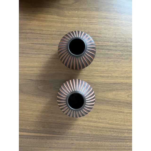 Kerbschnitt Vases from Worms, 1960s, Set of 2 For Sale - Image 10 of 18