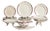 1900 - 1909 France White Porcelain Dinnerware Set For Sale