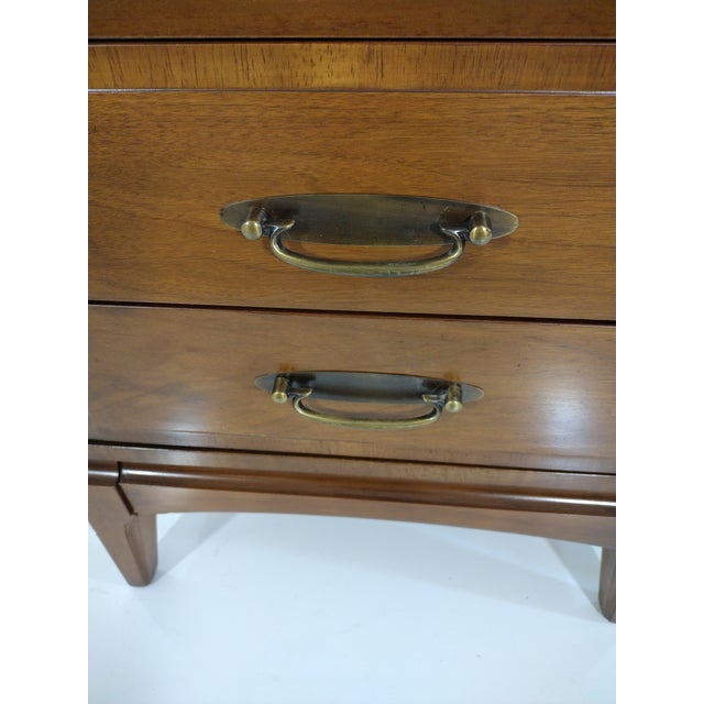 Chestnut 1940s Vintage Night Stands - a Pair For Sale - Image 8 of 13