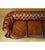 Whiskey Brown Hand-Dyed Leather Chesterfield Club Sofa For Sale - Image 6 of 13