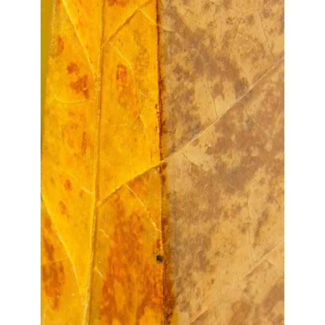 Pair Lacquered Tobacco Leaf Obelisk, Giovanni Patrini, Italy 1980 For Sale - Image 9 of 9