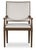 Some color variation in photos of our furniture finishes and fabrics is possible due to the lighting and different color...