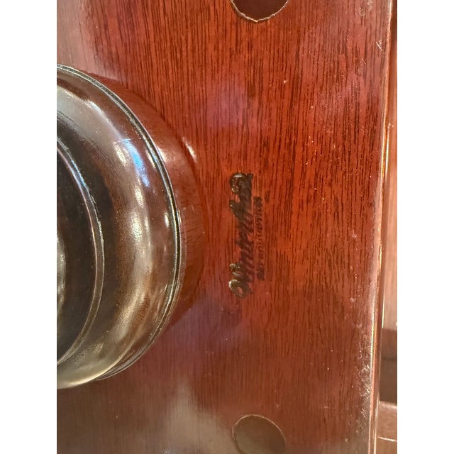 Kindel Winterthur Collection Mahogany Pie Crust Flip Top Table For Sale In Los Angeles - Image 6 of 9