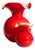 Red Vases by Iskra for Ribes Art of Glass, Set of 2 For Sale - Image 8 of 8