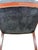 Antique Empire Style Mahogany Armchair With Black Damask Upholstery For Sale - Image 16 of 18