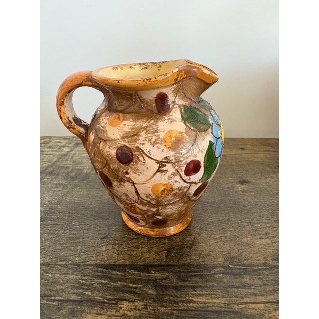 Mediterranean Sorrento Italian Clay Artisan Bud Vase For Sale - Image 3 of 7