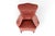 Mid-Century Modern 1930s Danish Lounge Chair in Original Rose Velour For Sale - Image 3 of 3