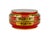 Vintage Chinese Round Lacquered Wedding Box Featuring Dragon & Phoenix With Floral Motif. Also known as a betrothal box....