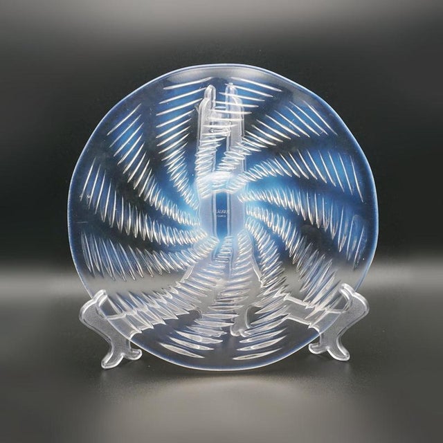 Ondes Plate by René Lalique, 1930s For Sale - Image 6 of 6