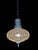 Mid-Century Modern Danish Opalescent Hobnail Glass and Brass Pendant Light For Sale - Image 10 of 13