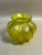 Kralik Glassworks Antique Kralik Spiral Optical Glass Vase For Sale - Image 4 of 7