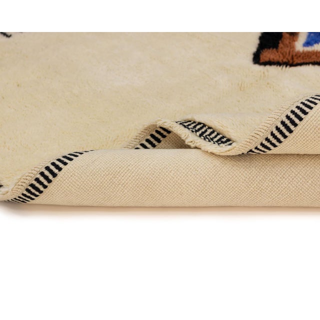 Hand-Knotted Wool Premium Rug by Azele Studio For Sale - Image 4 of 11