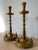 A fantastic pair of machinist made 20th century modernist candlesticks. These were skillfully turned on a lathe my a...