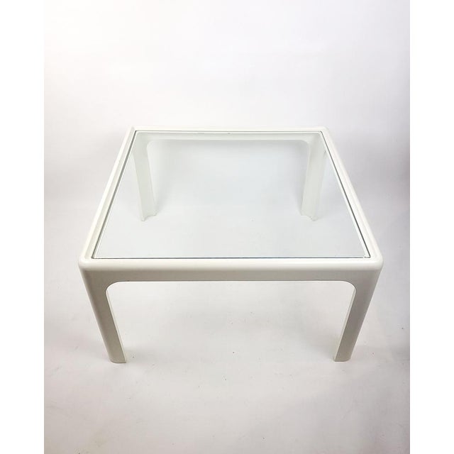 Plastic Horn Collection Table by P. Ghyczy, 1970s For Sale - Image 7 of 9