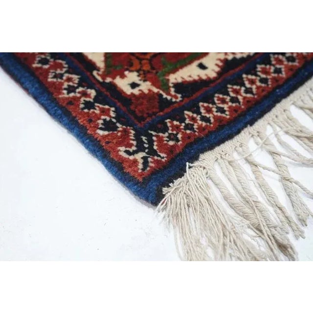 Vintage Joshagan Rug 4'3'' x 6'7'' For Sale - Image 4 of 11