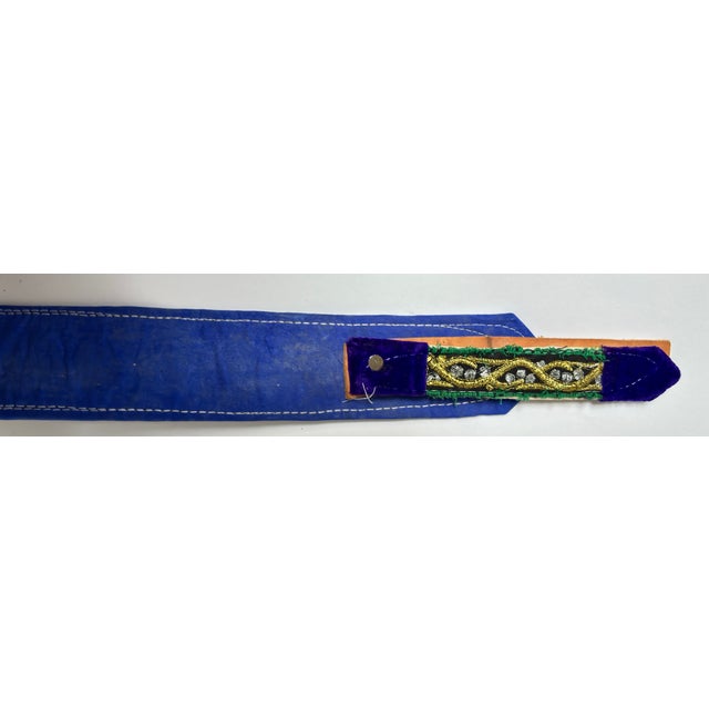 Vintage Mid Century Yemeni Jambiya Dagger With Bone-Mounted Scabbard With Belt For Sale - Image 14 of 14