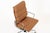 Metal Eames for Herman Miller Aluminum Group Soft Pad Brown Office Chair For Sale - Image 7 of 12