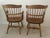 Mid 20th Century Vintagte Exquisite Nichols & Stone Pair of Windsor Comb Back Captains Armchairs Excellent Condition For Sale - Image 5 of 16