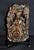 Stone Vtg. Carved Asian Style Soapstone Goddess Statue on Wood Base For Sale - Image 7 of 15
