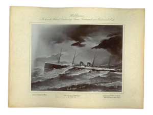 La Bretagne, Vintage Photo, October 13th 1893