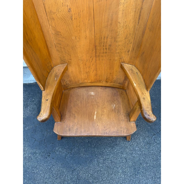 Mid-Century Modern Late 20th Century Richard Mulligan Warming Chair For Sale - Image 3 of 11