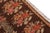 Traditional 1950s Hand-Knotted Mid-Century Vintage Bessarabian Rug in Brown and Green Floral Pattern For Sale - Image 3 of 5