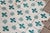 Teal Antique 19th Century Portuguese Heraldic Motif Tiles With Teal Fleur-De-Lis Set of 28 For Sale - Image 8 of 14