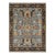 9x12 Navy Floral Traditional Hand Knotted Wool Carpet Rug For Sale