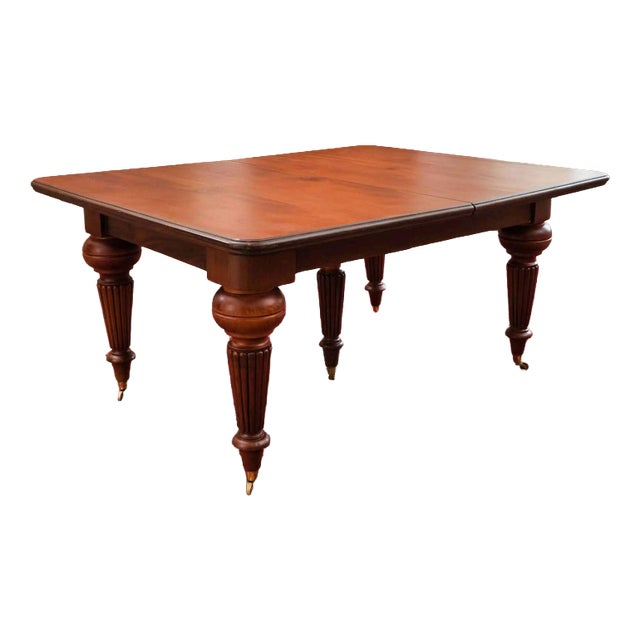 Large Mahogany Dining Table For Sale