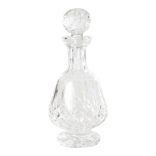 Mid 20th Century Waterford Lismore Footed Decanter For Sale