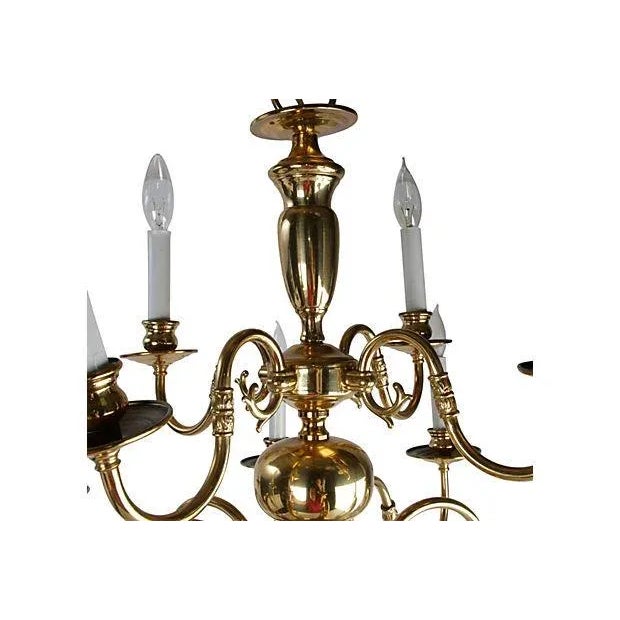 Brass Chandelier with Canopy Chairish