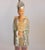 Carved Wooden Temple Figure Table Lamp For Sale In Madison - Image 6 of 7