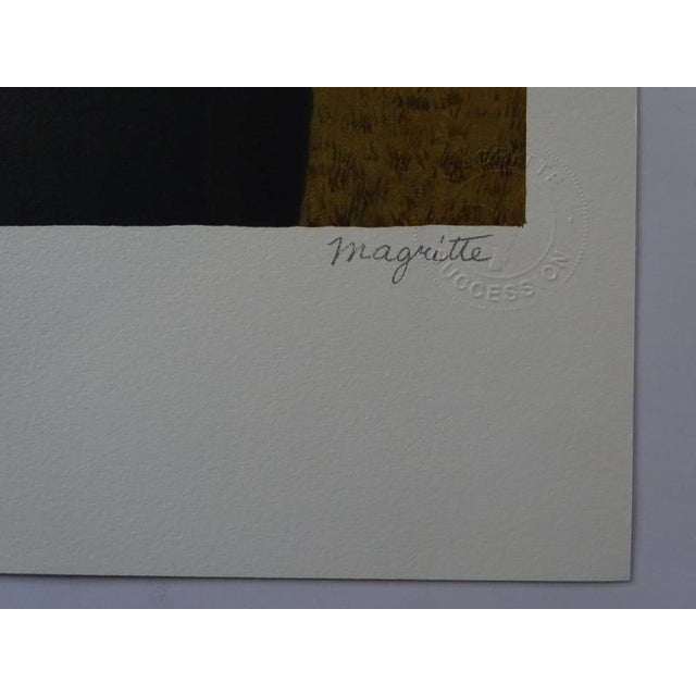 Modern After René Magritte, Decalcomania, Lithograph For Sale - Image 3 of 5