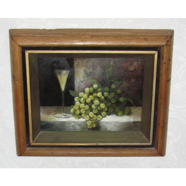 An oil on board painting by Anton Van Dalen, Dutch-American, 1938-2024. Signed with a monogram upper right and dated on...