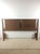 Mid Century Modern Walnut Headboard With Turned Wood Frame For Sale - Image 17 of 18