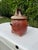 Late 20th Century Vintage Mark Heimann Studio Pottery Covered Jar With Sculptural Handles For Sale - Image 5 of 9