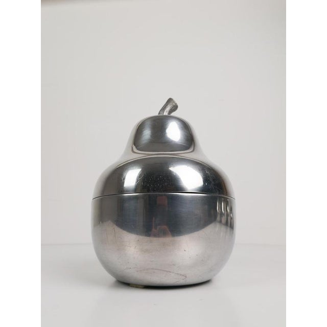 Mid-Century Modern Sculptural Pear-Shaped Ice Bucket, Italy, 1960s For Sale - Image 4 of 16