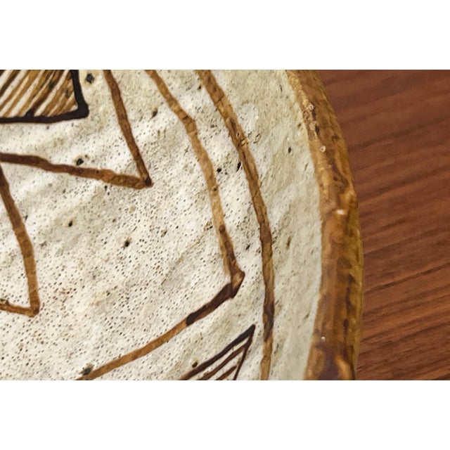 Large Mid-Century Modern Danish Studio Pottery Bowl from Kirsten Winther Johannsen, 1960s For Sale - Image 9 of 18