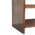 Chestnut-Finish Mango Wood 1-Drawer Open-Shelf Nightstand For Sale In Philadelphia - Image 6 of 8